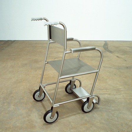 Untitled (Wheelchair II) by Mona Hatoum